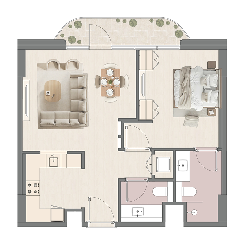Apartments plan