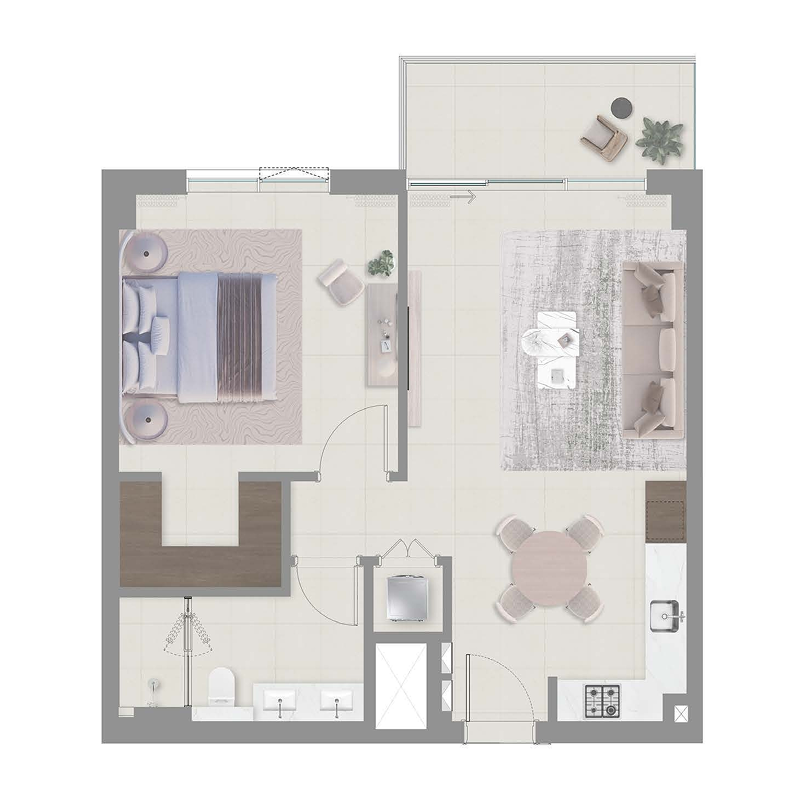 Apartments plan