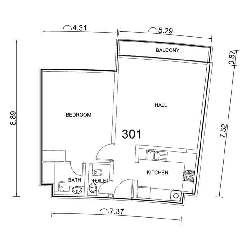Apartments plan