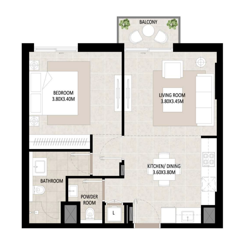 Apartments plan
