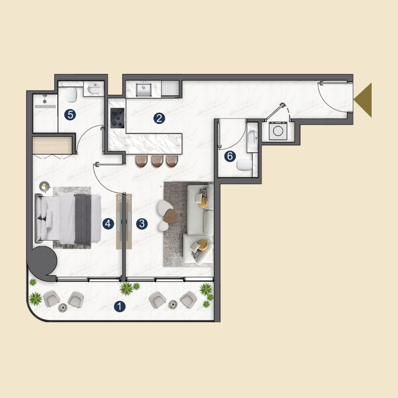 Apartments plan