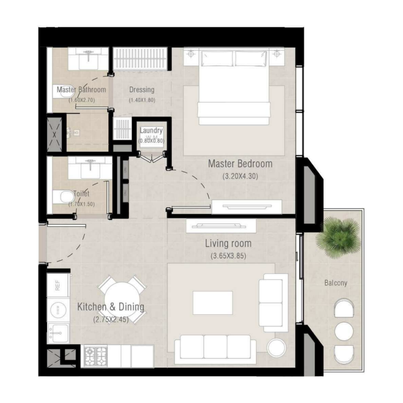 Apartments plan