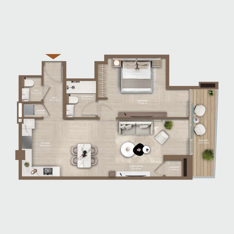 Apartments plan