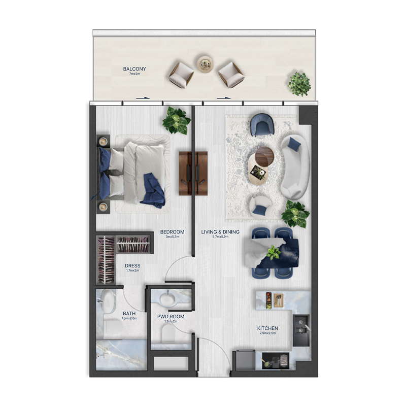 Apartments plan
