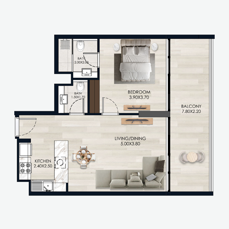 Apartments plan