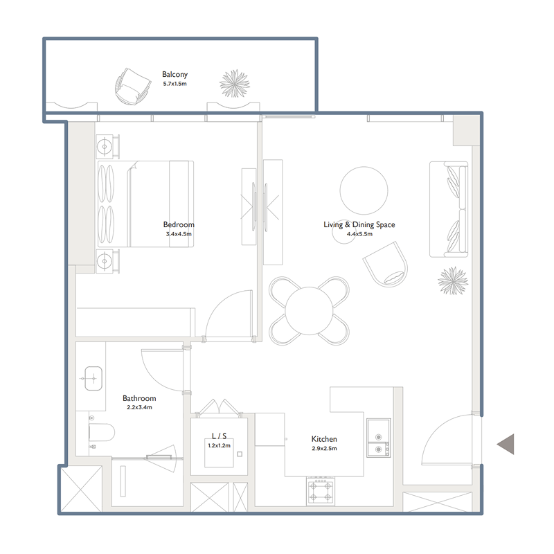 Apartments plan