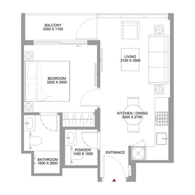Apartments plan