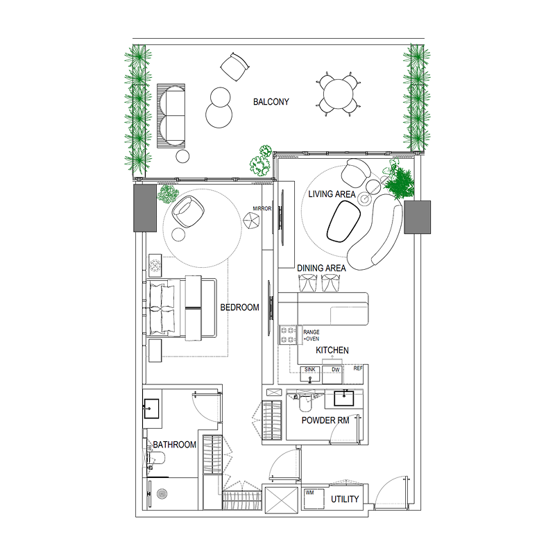 Apartments plan