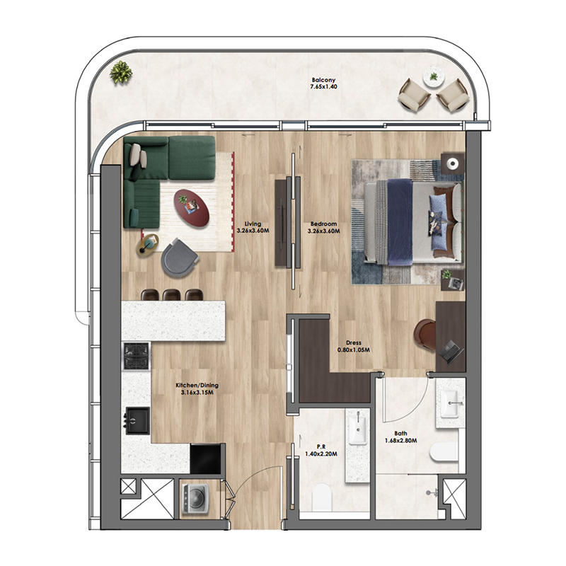 Apartments plan