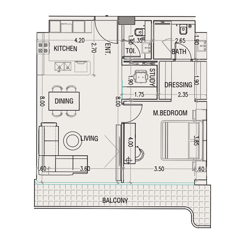 Apartments plan