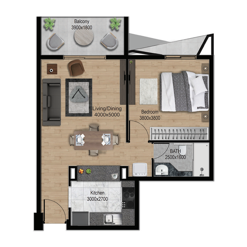 Apartments plan