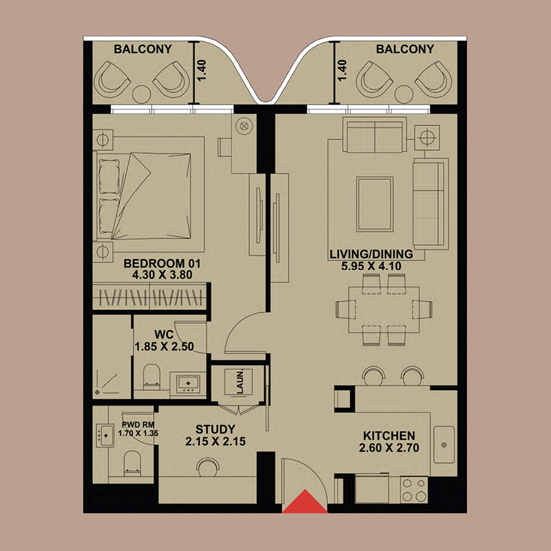 Apartments plan