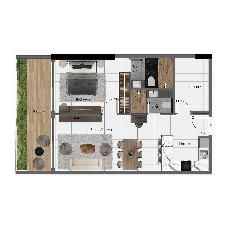Apartments plan