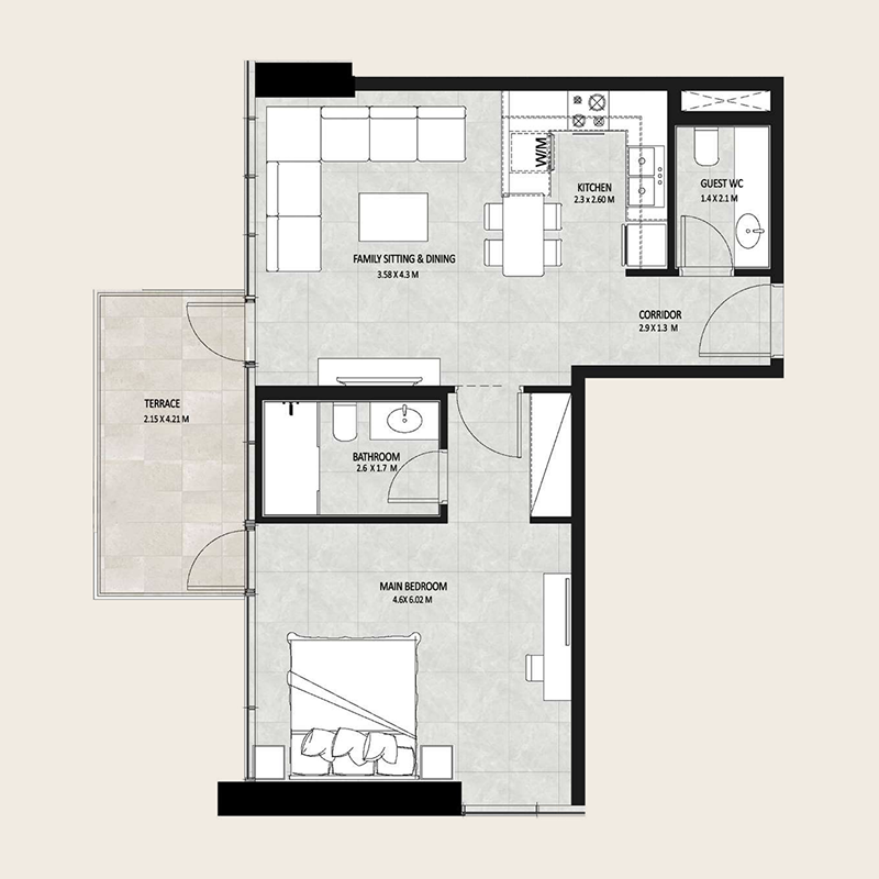 Apartments plan