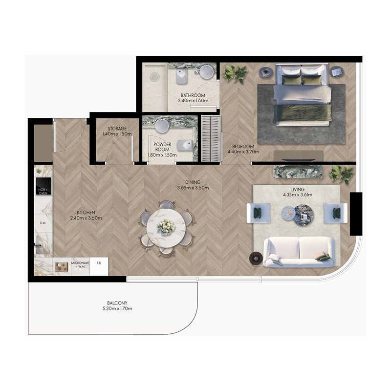 Apartments plan