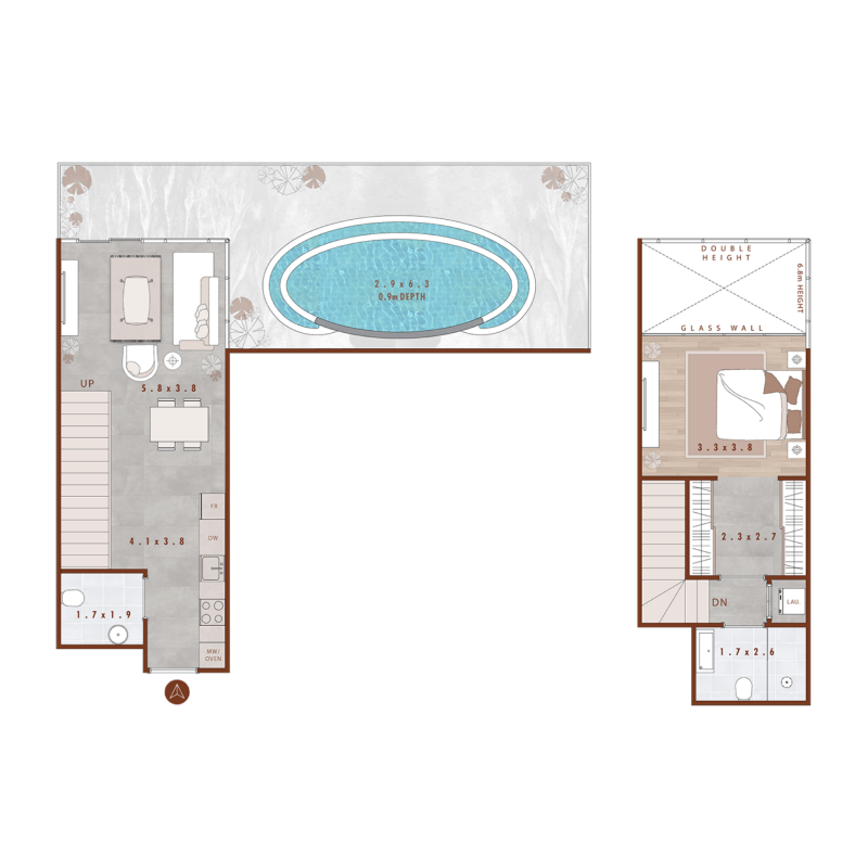 Duplex plan