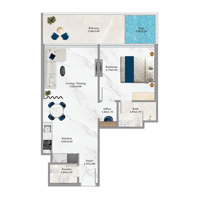 Apartments plan