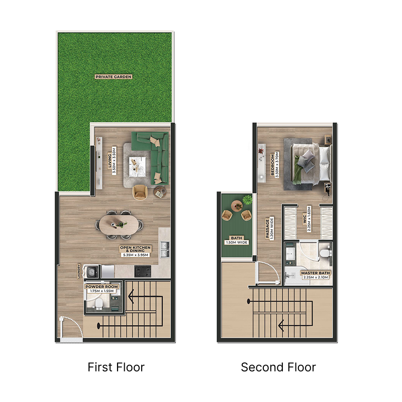 Townhouse plan