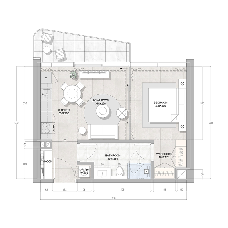 Apartments plan