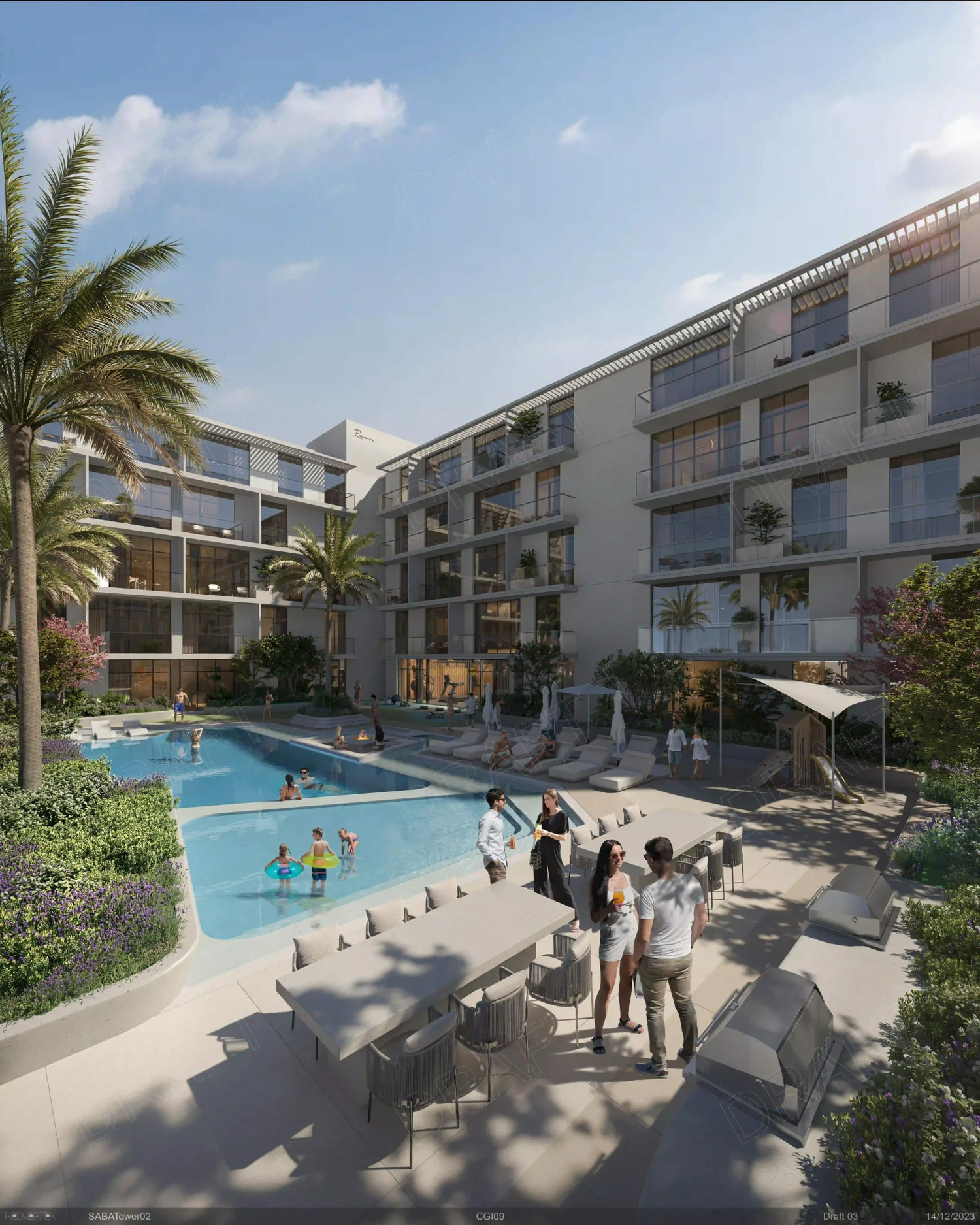 Roma Residences architecture 3