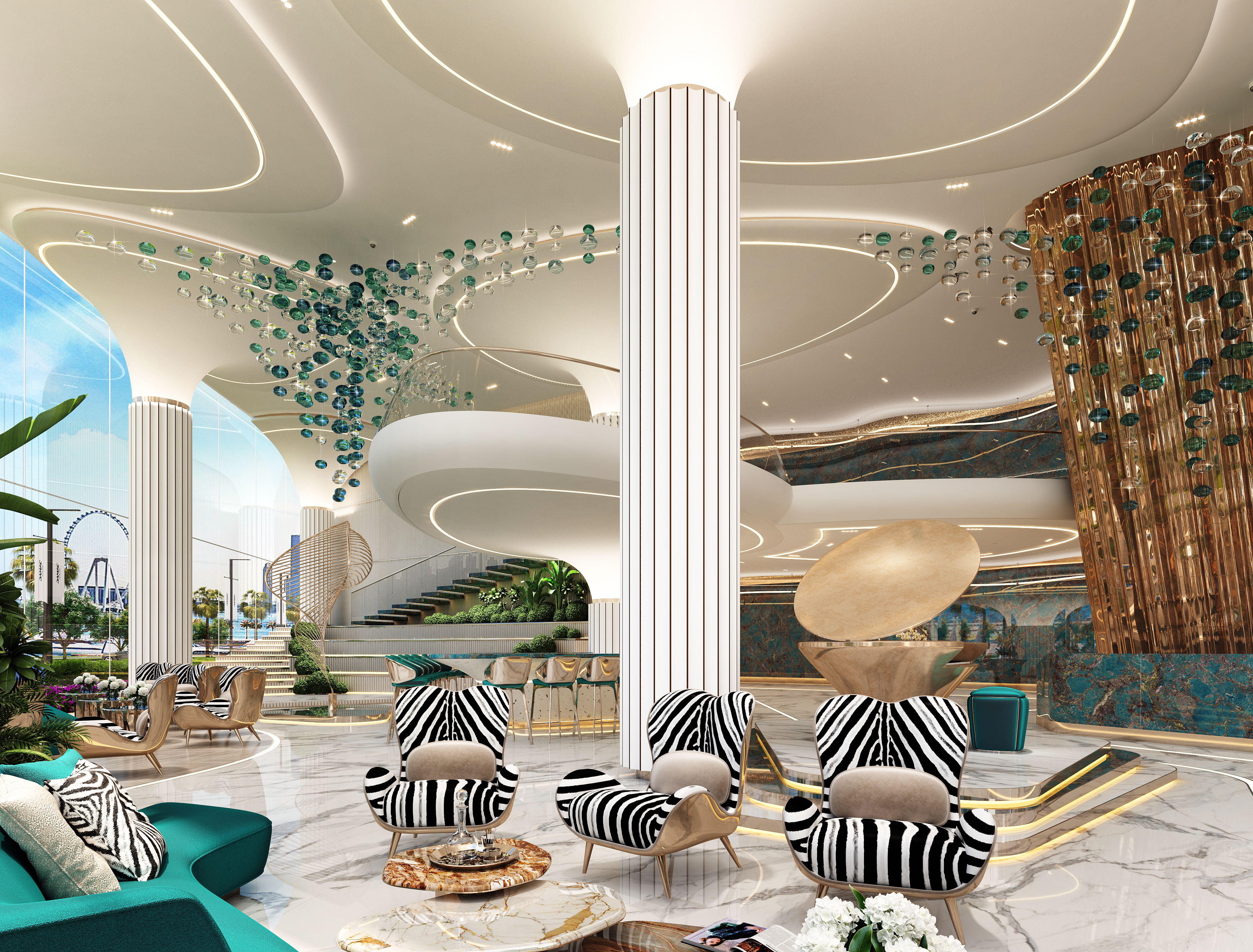 Damac Bay lobby 6