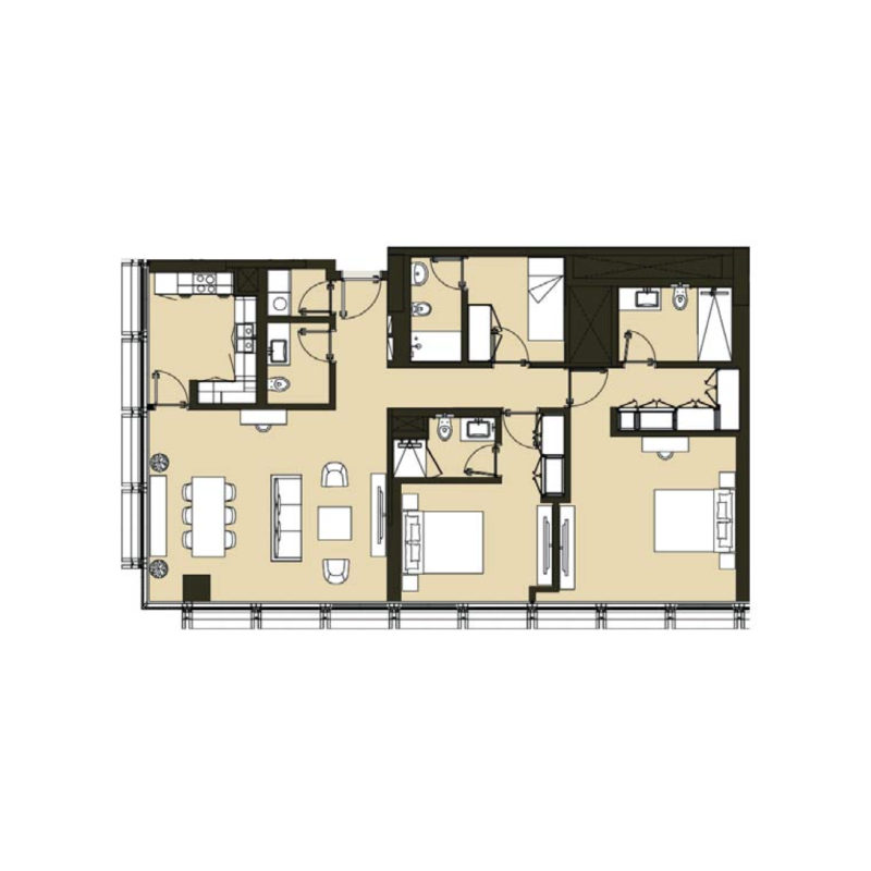 Apartments plan