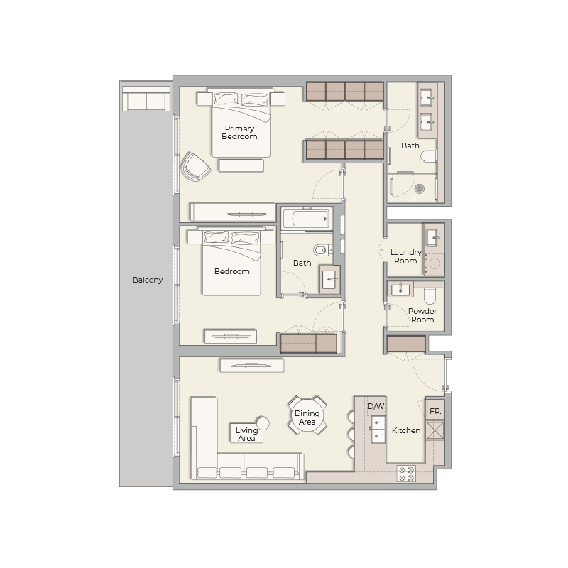 Apartments plan