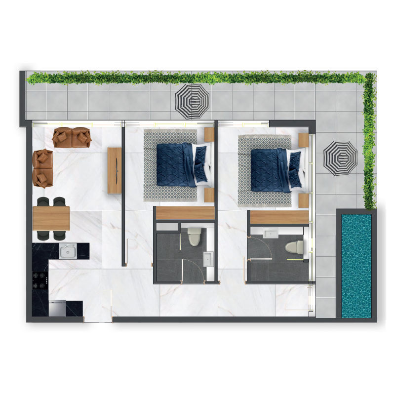 Apartments plan