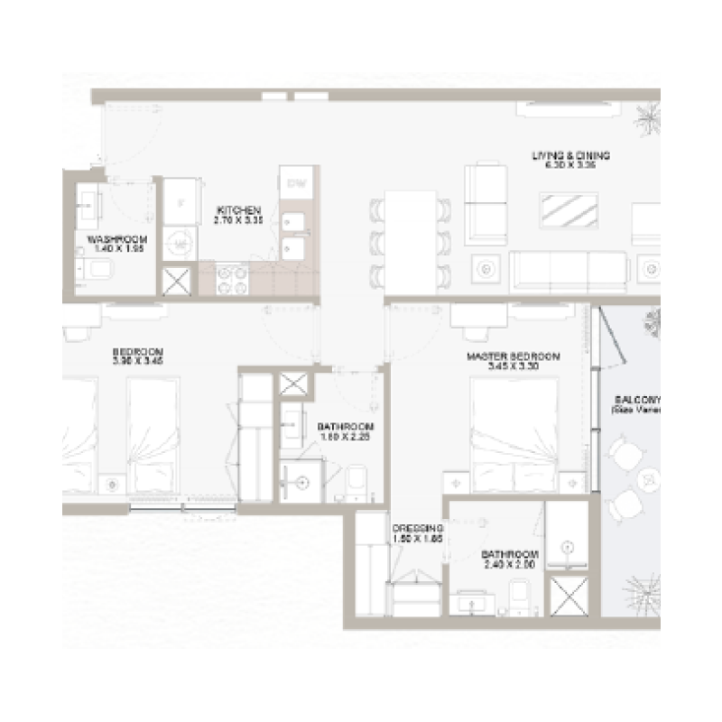 Apartments plan