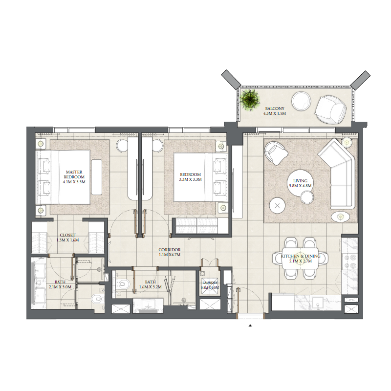 Apartments plan