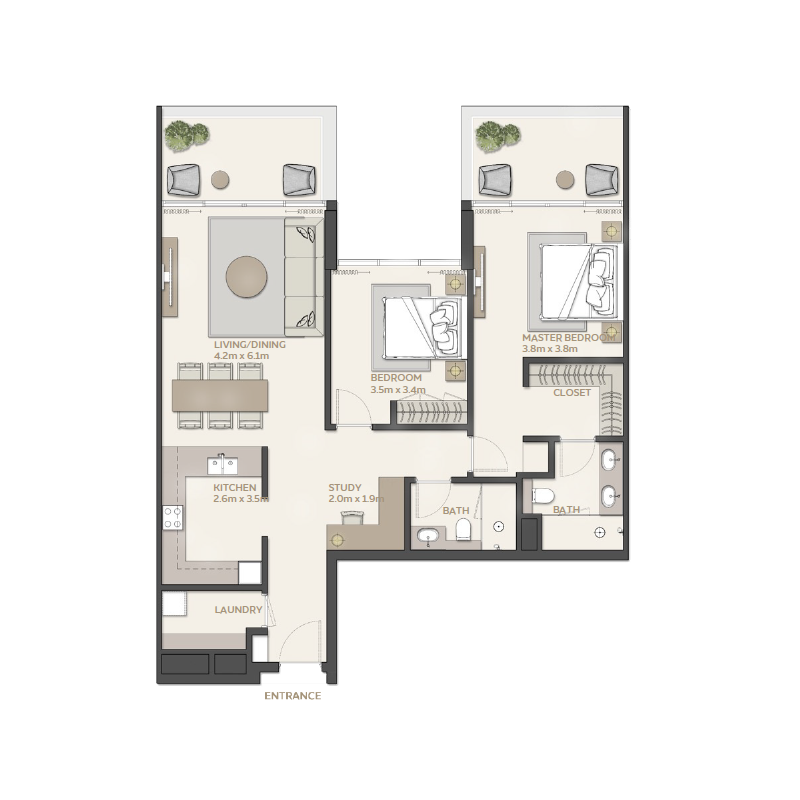 Apartments plan