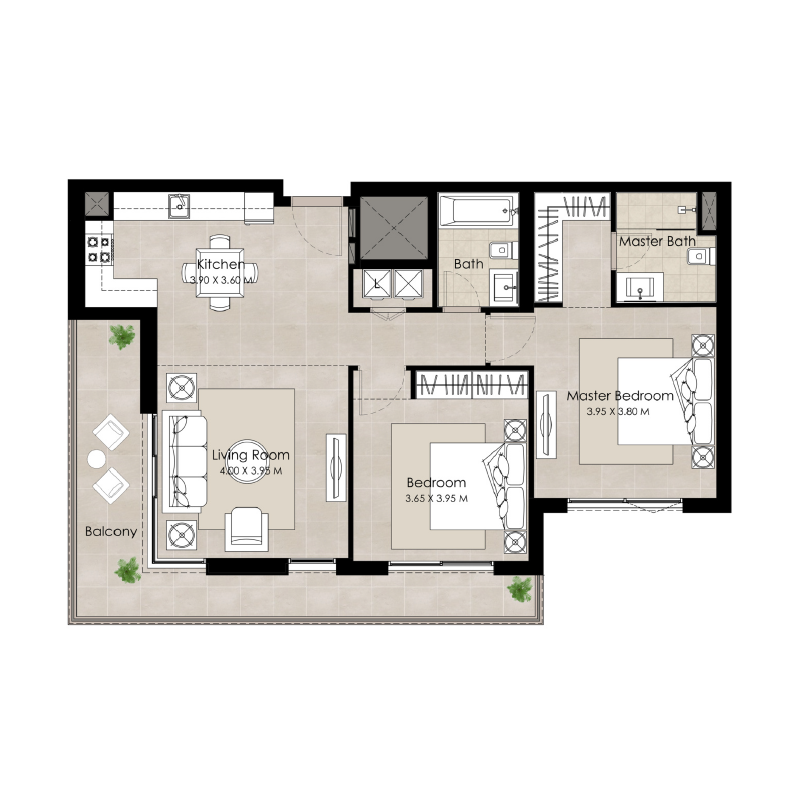 Apartments plan