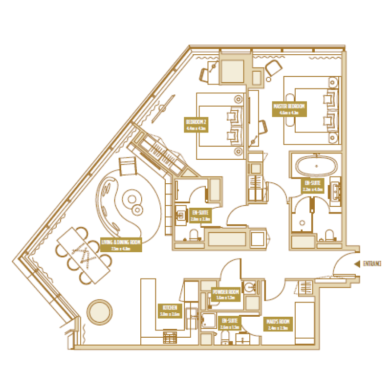 Apartments plan