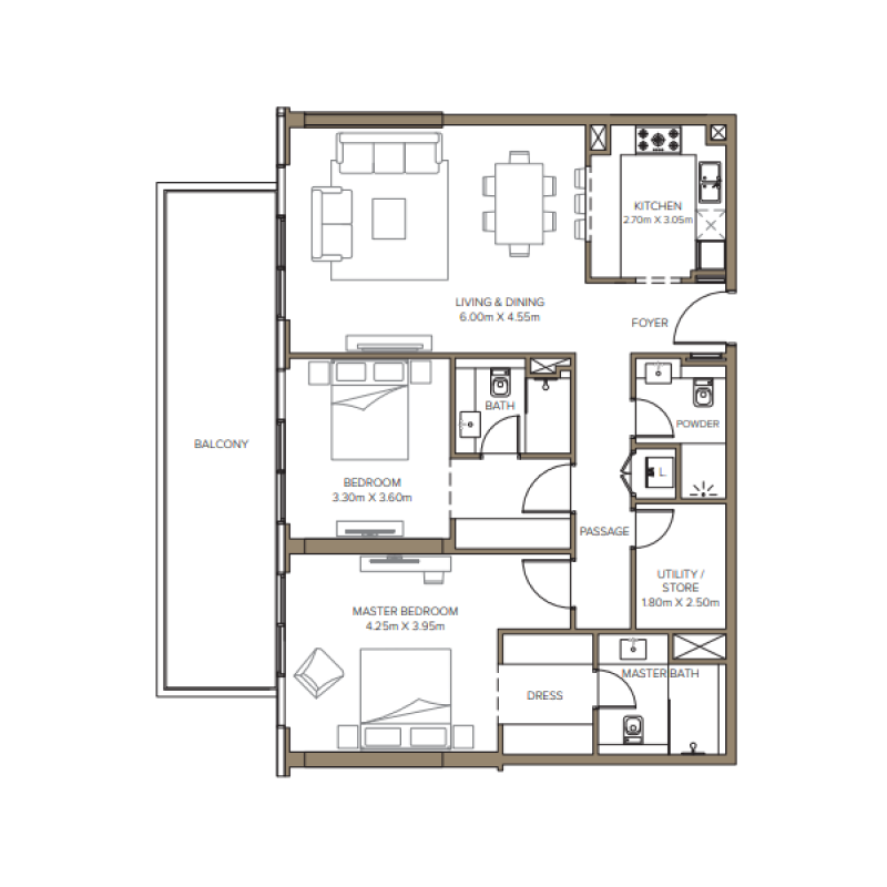 Apartments plan
