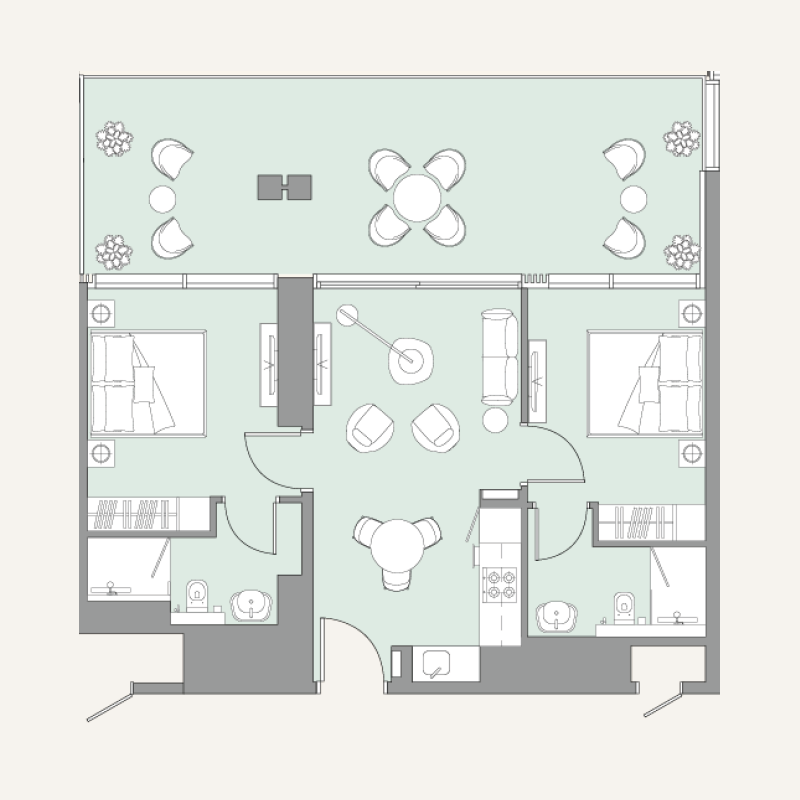 Apartments plan