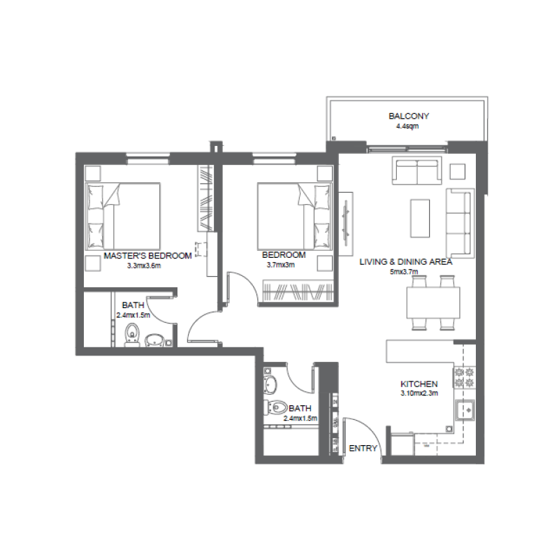 Apartments plan