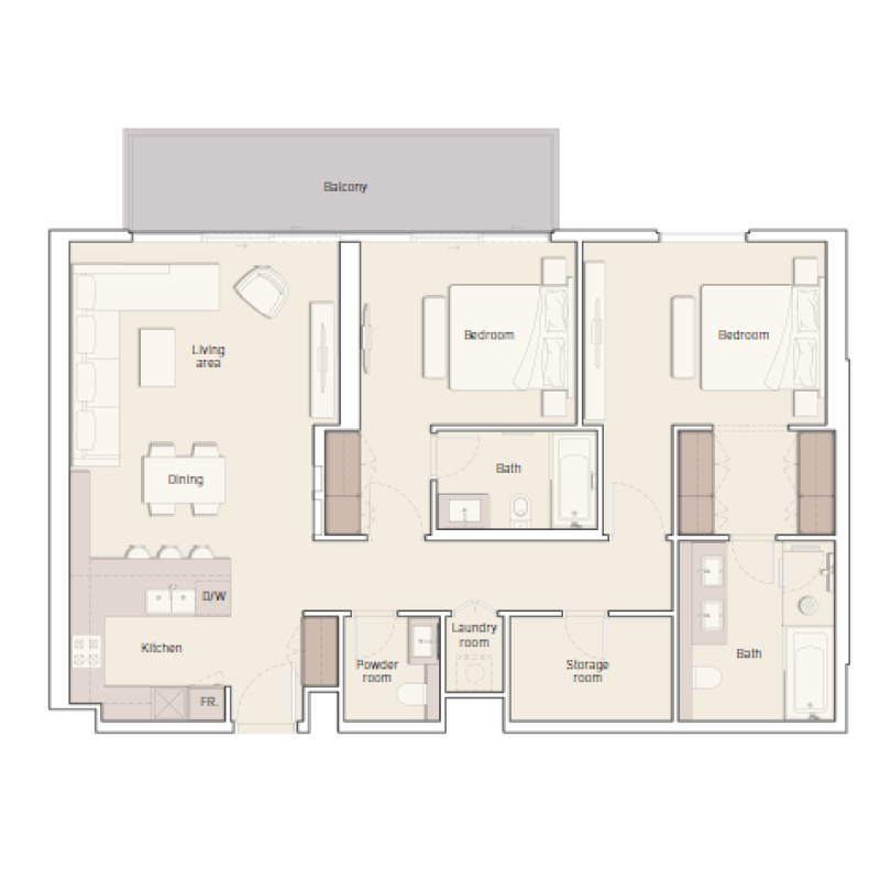 Apartments plan