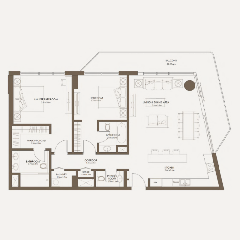 Apartments plan