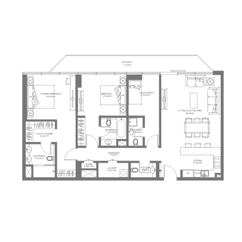 Apartments plan