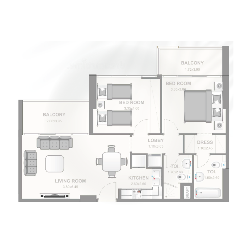 Apartments plan