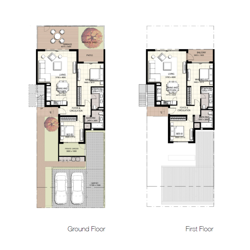 Townhouse plan