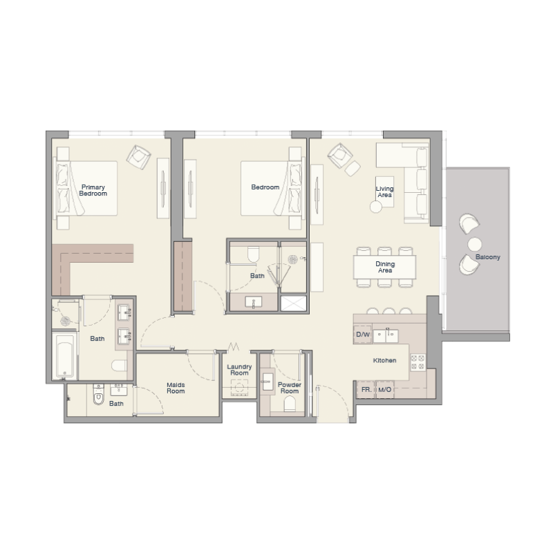 Apartments plan