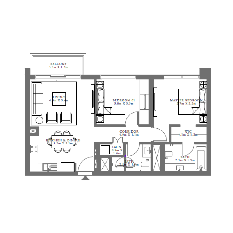 Apartments plan