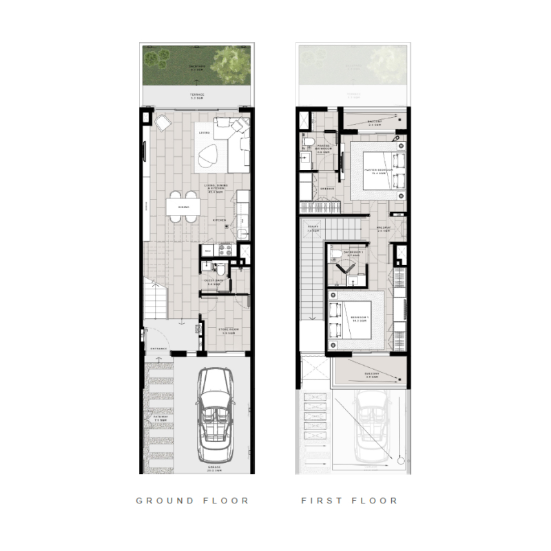 Townhouse plan