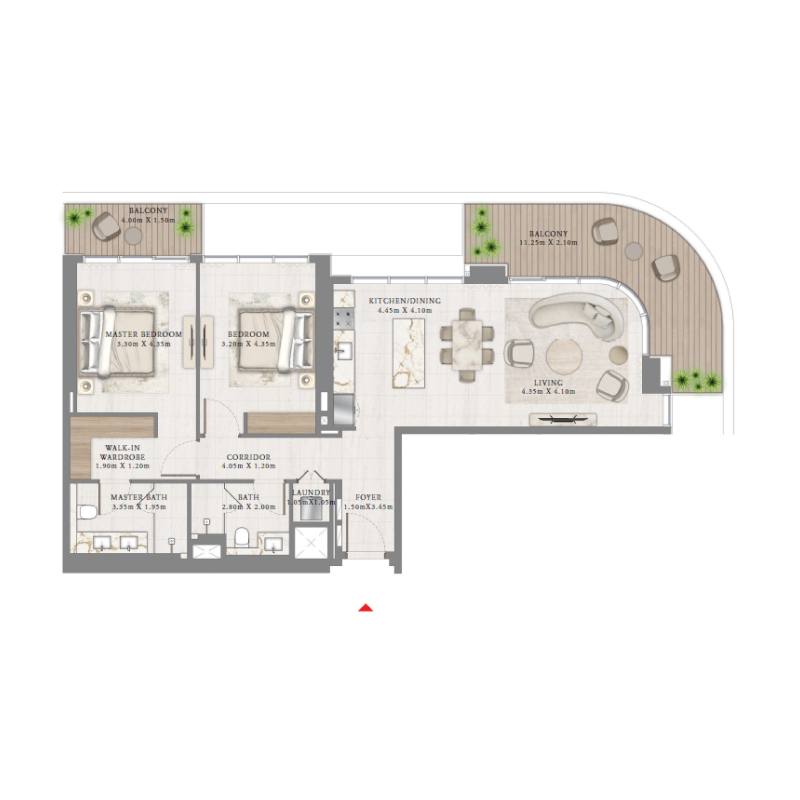 Apartments plan