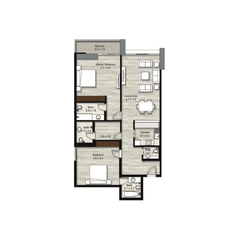 Apartments plan