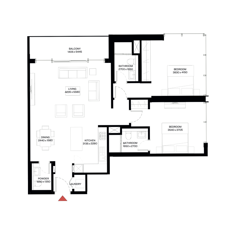 Apartments plan