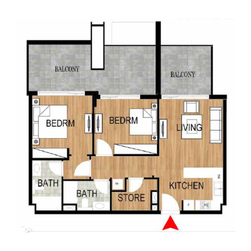 Apartments plan