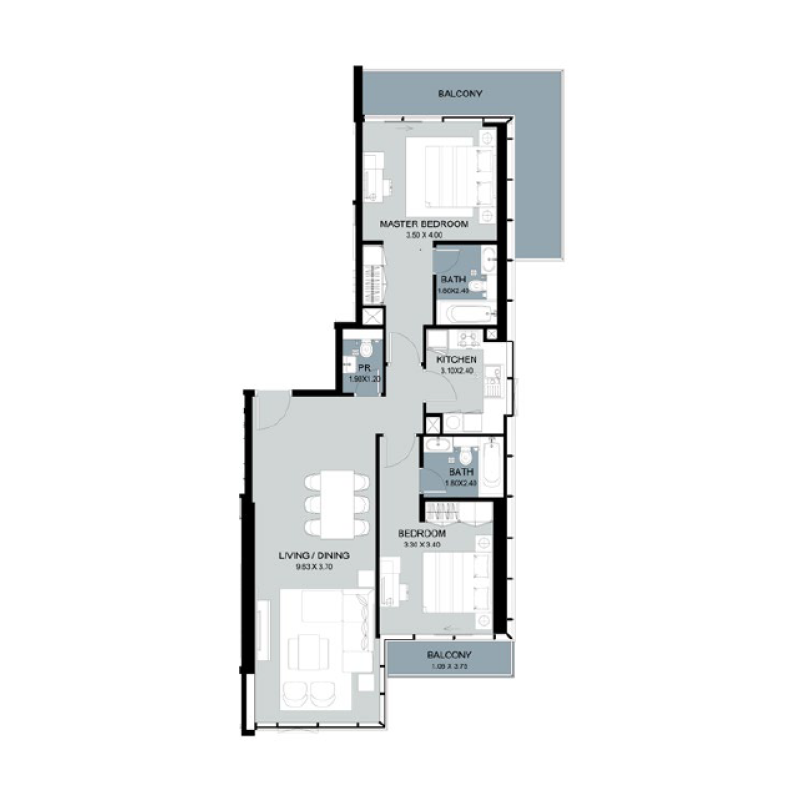 Apartments plan