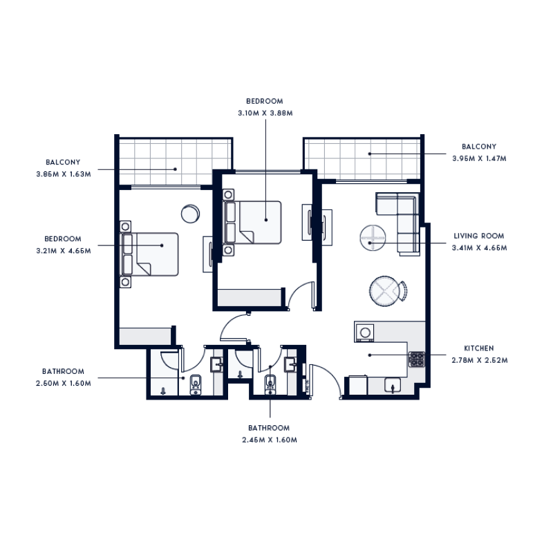 Apartments plan